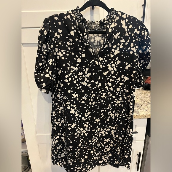 Who What Wear Puff Sleeve Mini Dress Size Large - Picture 6 of 8